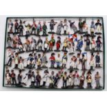 50+ various Del Prado Napoleonic white metal figures, with examples including a Royal Engineers