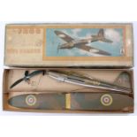 An early Frog International Model Aircraft Ltd kit for a dive-bomber, housed in the original all-