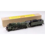 MTH O Gauge Electric, No.20-3344-1 Chapelon 2-3-1E Pacific Steam Engine SNCF (Green Boiler) Hi-Rail,