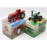 A Universal Hobbies 1/16 scale model tractor group, to include a No. 2098 Deutz F1 Mf14 1936