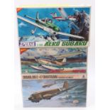 Nichimo Aircraft kits, 1.48 scale, 17 - Cessna Skyhawk Seaplane 172 Deluxe, 4815 - Aero Subaru