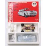 Strombecker Raceways "James Bond" 1/32nd scale Aston Martin Slot Car Set, un-started and contents