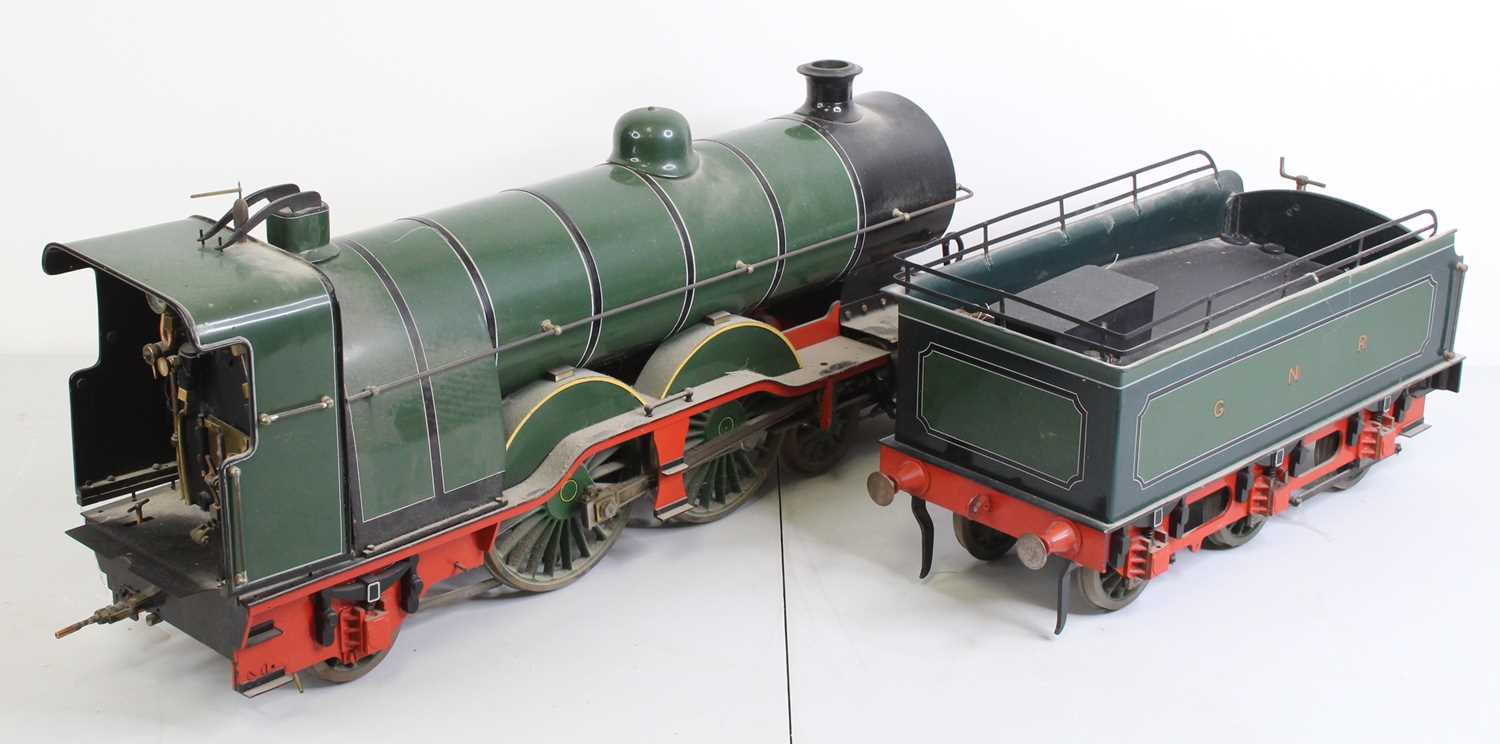 3.5 inch gauge to Stuart Turner Designs Coal Fired Atlantic Live Steam Locomotive and Tender, hand - Image 3 of 5