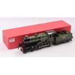 A completely repainted Hornby E220, 12V DC, green SR L1 class loco No.759, with Southern 759 on