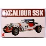 Bandai 1.12 scale, 8804 Excalibur SSK Race V8 2 seater #27 German GP of New Brooklin inc Super