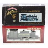 Spectrum by Bachmann G scale electric Southern Railway 2-4-2 locomotive finished in olive green,