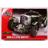 An Airfix 1/12 scale plastic kit for a 1930 Bentley 4.5L super charged, as issued in the original