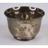A George VI silver sugar bowl, engraved 'Patricia Margaret Mead', James Dixon & Sons, Sheffield