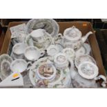 A collection of Royal Doulton Brambly Hedge tea and dinner wares Comprising; 10 small plates, one