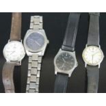 Assorted watches, to include gent's Valex steel cased chronograph, gent's Seiko quartz, various
