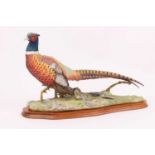 A Border Fine Arts model of a pheasant 'Autumn Glory', limited edition of 950, h.32cm