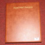 Five albums of Royal Mail stamp postcards