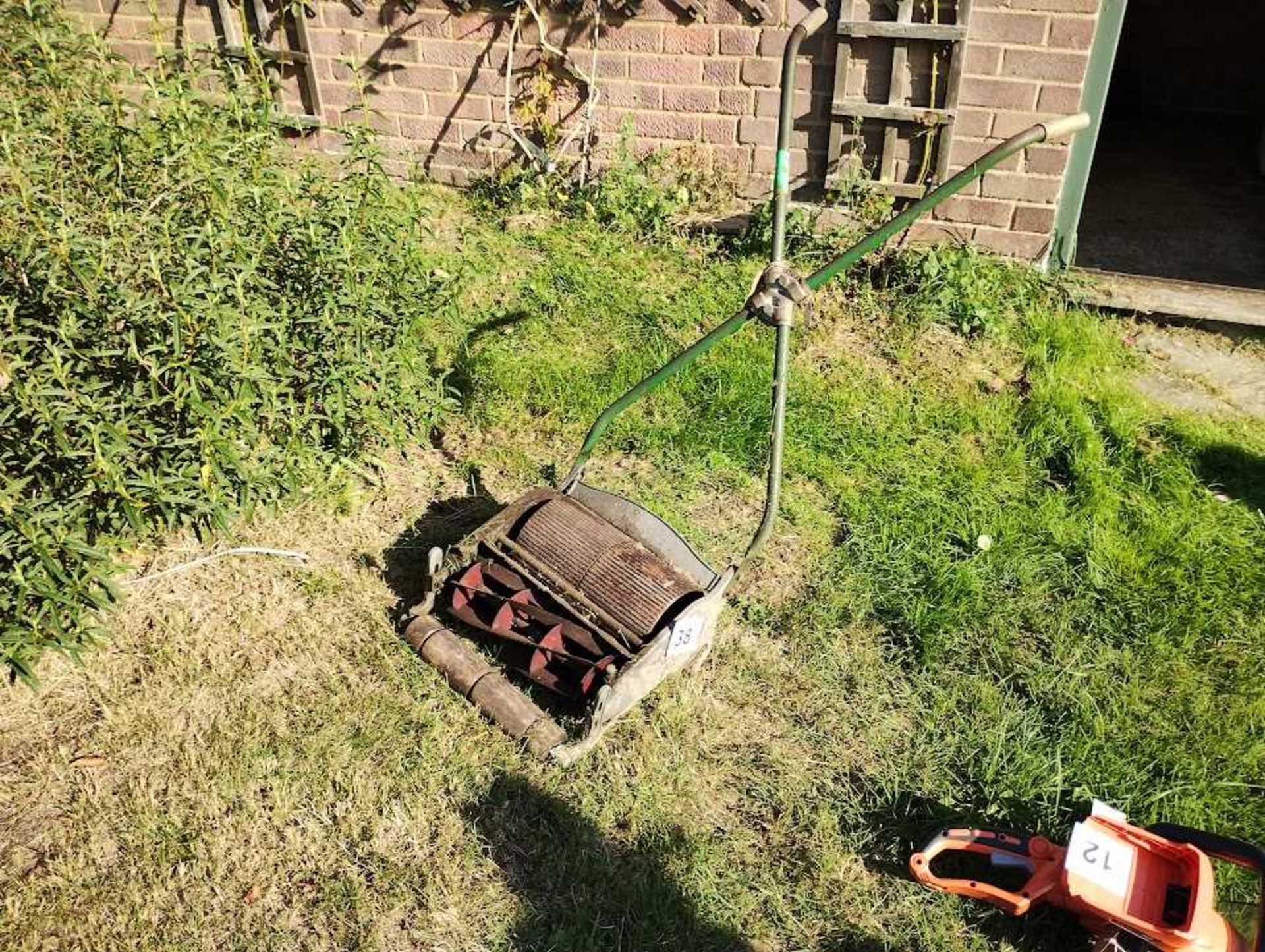 Vintage Hand Lawn Mower (Located in Nacton). No VAT.