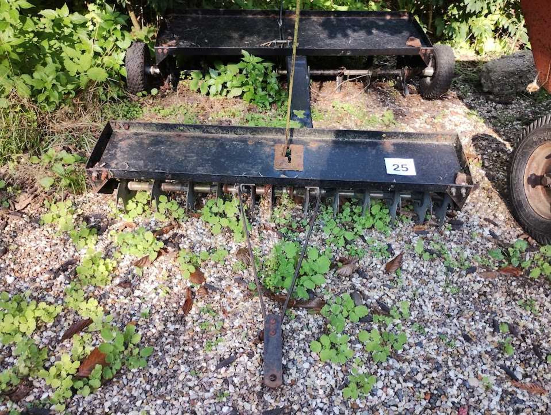Lawn Scarifier (1m wide) (Located in Nacton). No VAT.