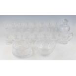 A suite of Waterford Crystal Colleen pattern and other similar glassware, (18)