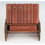Reference Library, 8 vols to include French And English Dictionary, Encyclopaedia, Gazeteer,