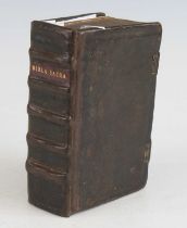 16th Century Latin Bible, Biblia Sacra: integrum vtriusq testamenti corpus coplectens...,
