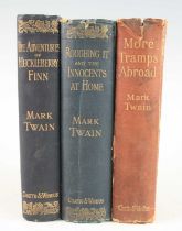 Twain, Mark (Samuel Langhorne Clemens); The Adventures of Huckleberry Finn, Chatto & Windus,