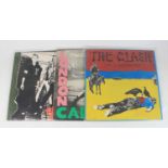 The Clash, a collection of six LP's to include The Clash CBS 8200, Give 'Em Enough Rope CBS 82431,