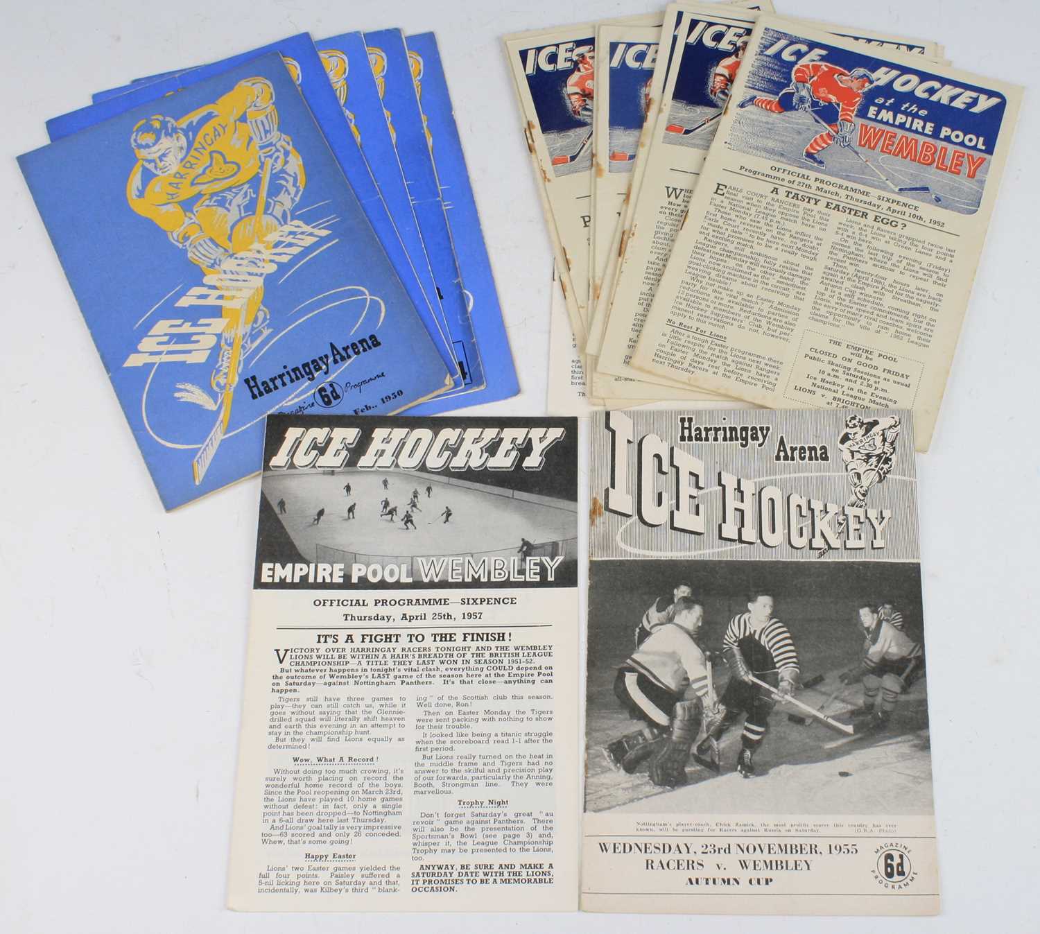 Ice Hockey, a collection of Official Programmes dating from 1948-1963 to include Ice Hockey at the - Image 2 of 4