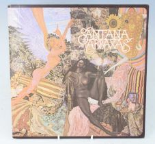 Rock, a collection of LP's to include Satana - Abraxas, Beyond Appearances, S/T (CBS 63815 J. Zack