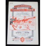 Football, a large collection of official and match day programmes dating fromn the early 1950's to