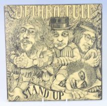 Jethro Tull, Stand Up, IPLS + 9103 + A2, pink Island white i label, in pop-up gate-fold sleeve,