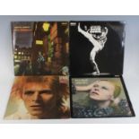David Bowie, a collection of LP's to include Space Oddity, RCA, LSP- 4813 stereo; The Man Who Sold