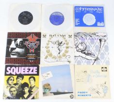 A collection of assorted 7" vinyl, various dates and genres, to include Balaam & The Angel - I'll