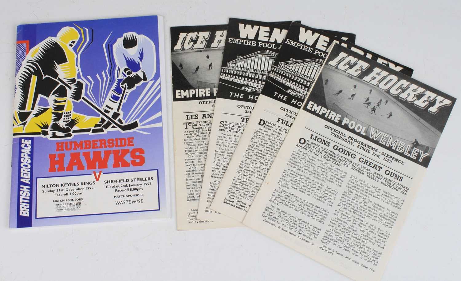 Ice Hockey, a collection of Official Programmes dating from 1948-1963 to include Ice Hockey at the - Image 4 of 4