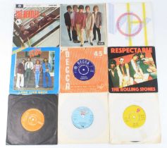 A large collection of assorted 7" singles, various dates and genres, to include Wise & Foolish