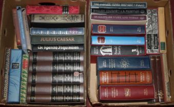 A collection of Folio Society books to include Thomas McCauley's The History of England, The History