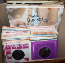 A collection of LPs and Singles to include Madonna, Suzanne Vega, Tracy Chapman