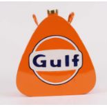 A Gulf advertising fuel can, h.34cm