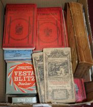 Vintage books to include Ward Lock & Co. Illustrated Guide books, and Maps