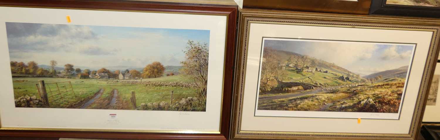Rex Preston (b.1948) - Autumn at Winster, Fine Art Trade Guild limited edition print, signed in