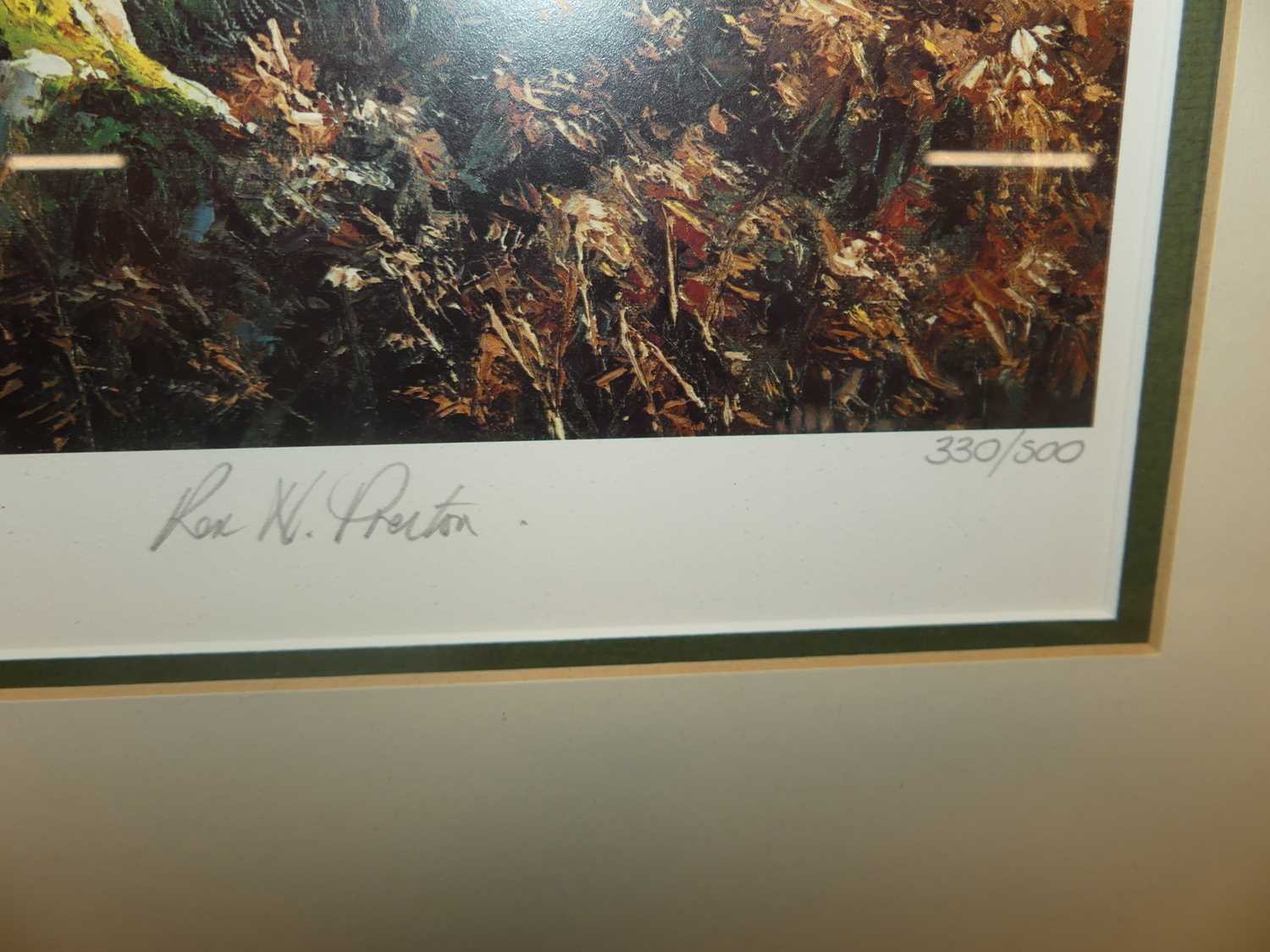 Rex Preston (b.1948) - Autumn at Winster, Fine Art Trade Guild limited edition print, signed in - Image 4 of 5