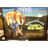 Wallace & Gromit - The Curse of the Were-rabbit, Quad film poster, framed and mounted (lacking