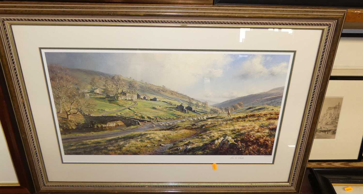 Rex Preston (b.1948) - Autumn at Winster, Fine Art Trade Guild limited edition print, signed in - Image 3 of 5