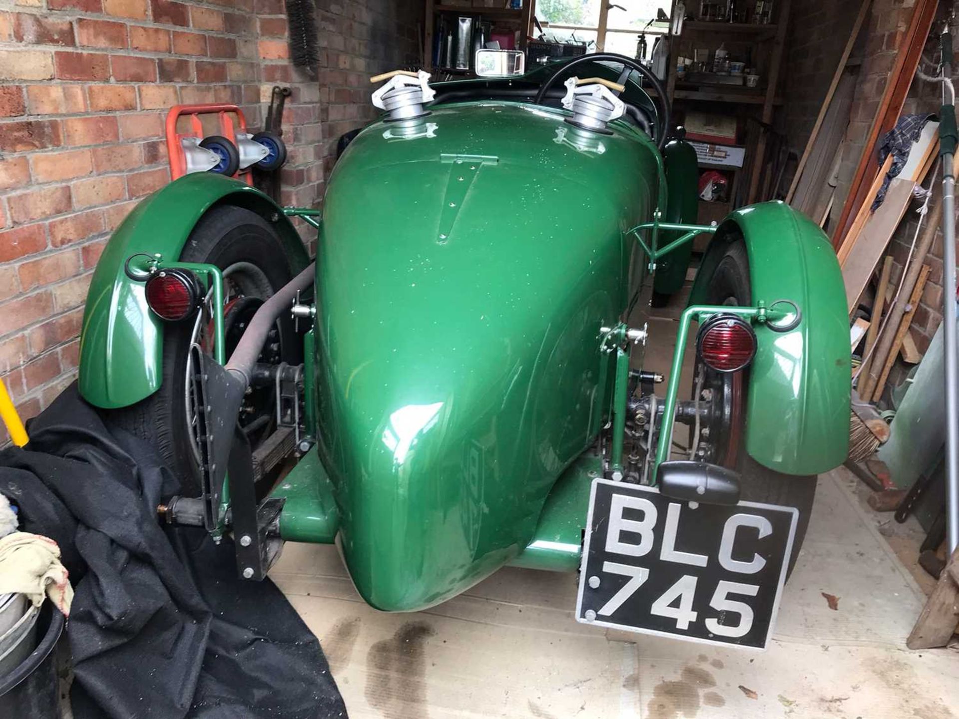 A 1934 MG PA (Q-Type evocation) Reg No. BLC 745 Chassis No. PA1366 Engine No. 1633AP. Green. - Bild 16 aus 50