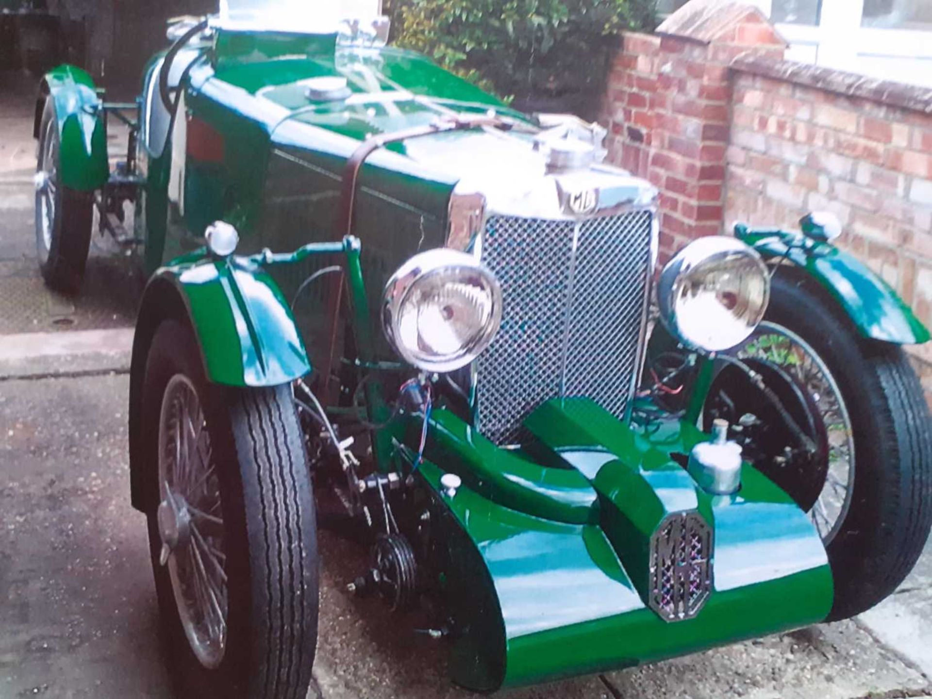 A 1934 MG PA (Q-Type evocation) Reg No. BLC 745 Chassis No. PA1366 Engine No. 1633AP. Green. - Bild 13 aus 50