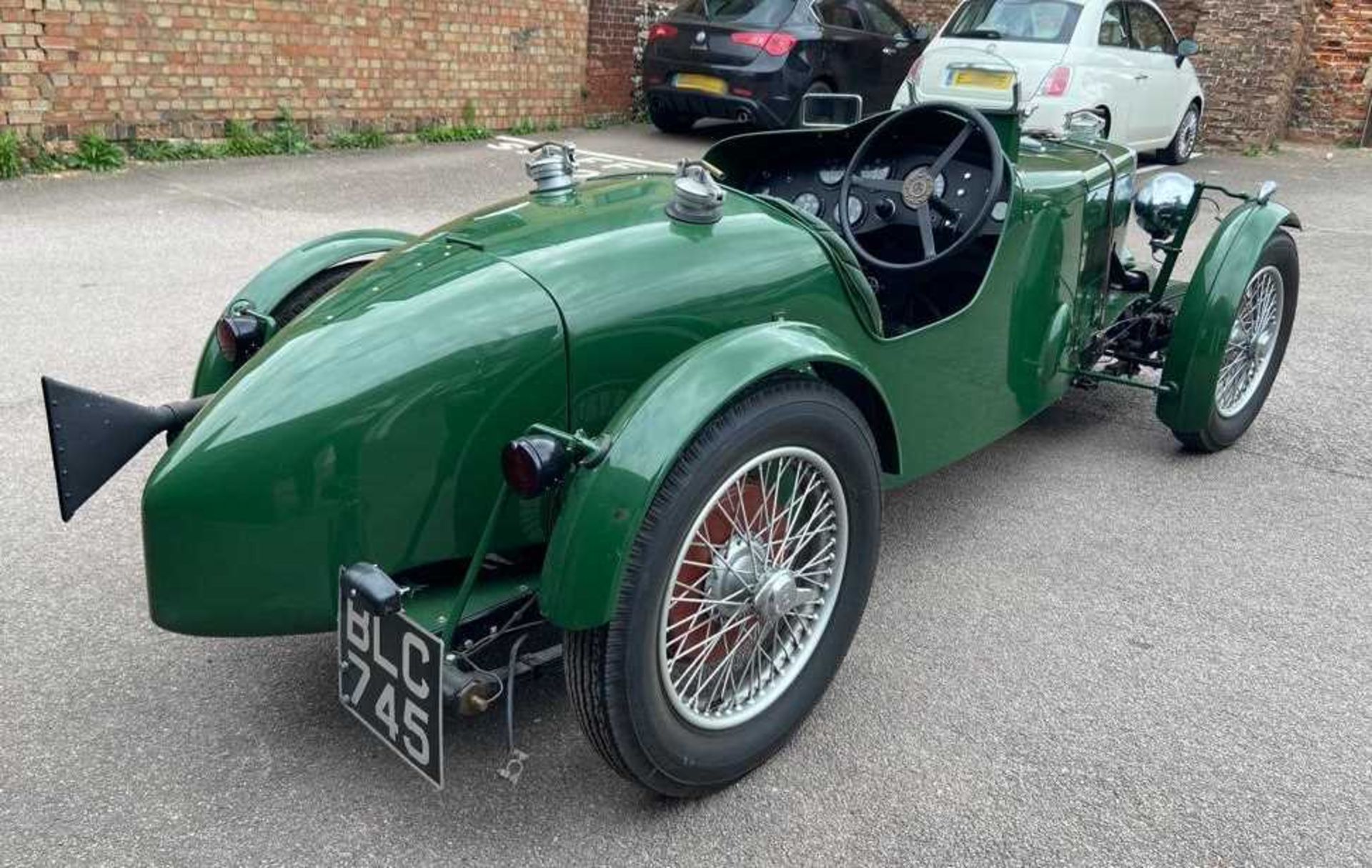 A 1934 MG PA (Q-Type evocation) Reg No. BLC 745 Chassis No. PA1366 Engine No. 1633AP. Green. - Bild 6 aus 50