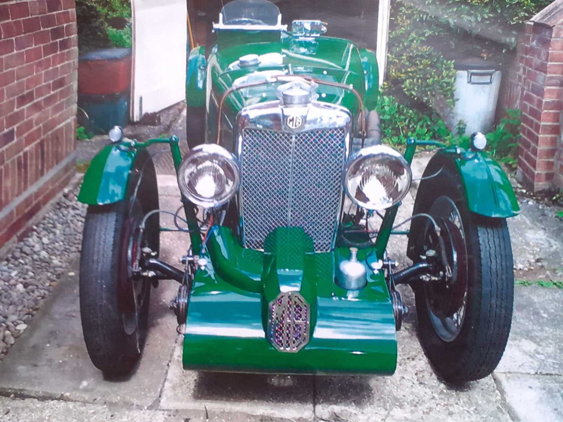 A 1934 MG PA (Q-Type evocation) Reg No. BLC 745 Chassis No. PA1366 Engine No. 1633AP. Green. - Bild 11 aus 50