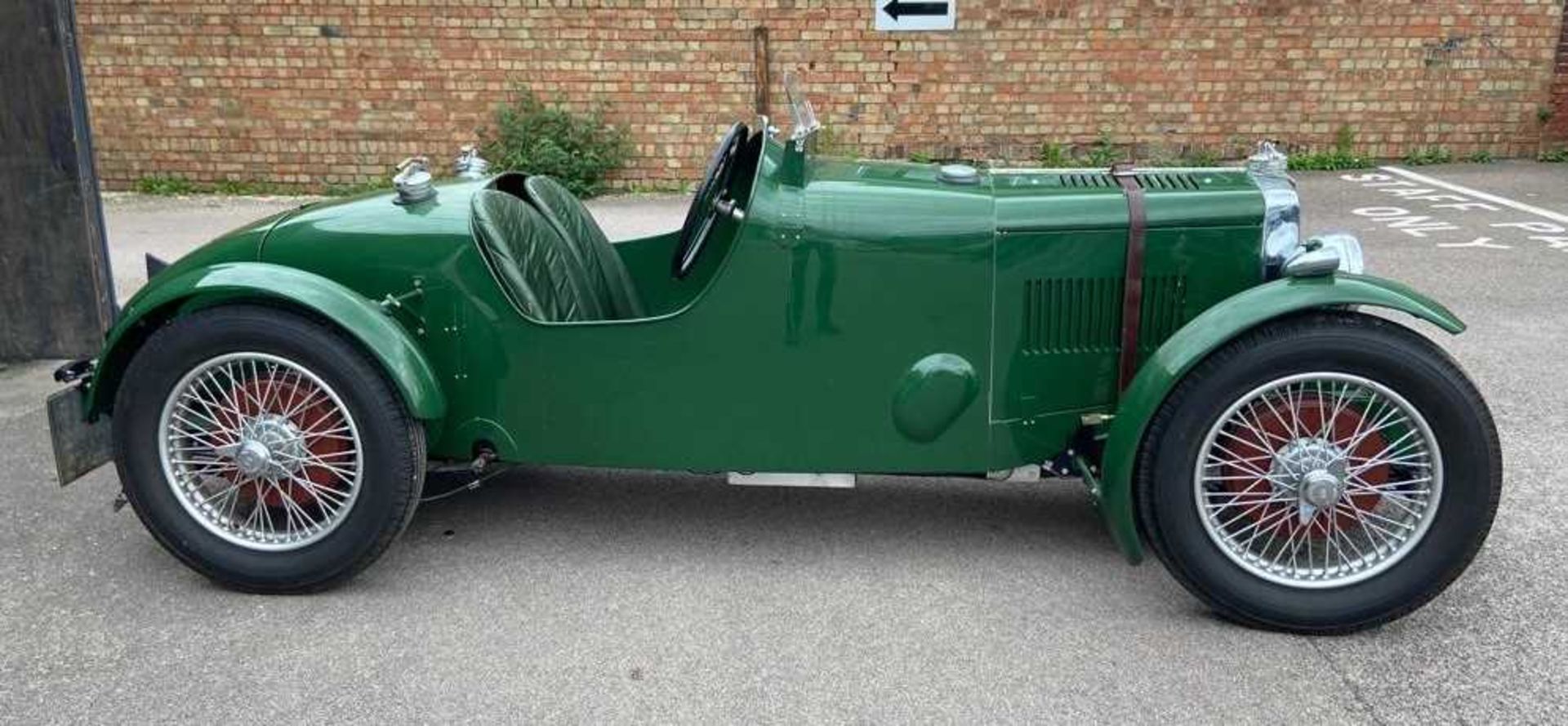 A 1934 MG PA (Q-Type evocation) Reg No. BLC 745 Chassis No. PA1366 Engine No. 1633AP. Green. - Bild 7 aus 50