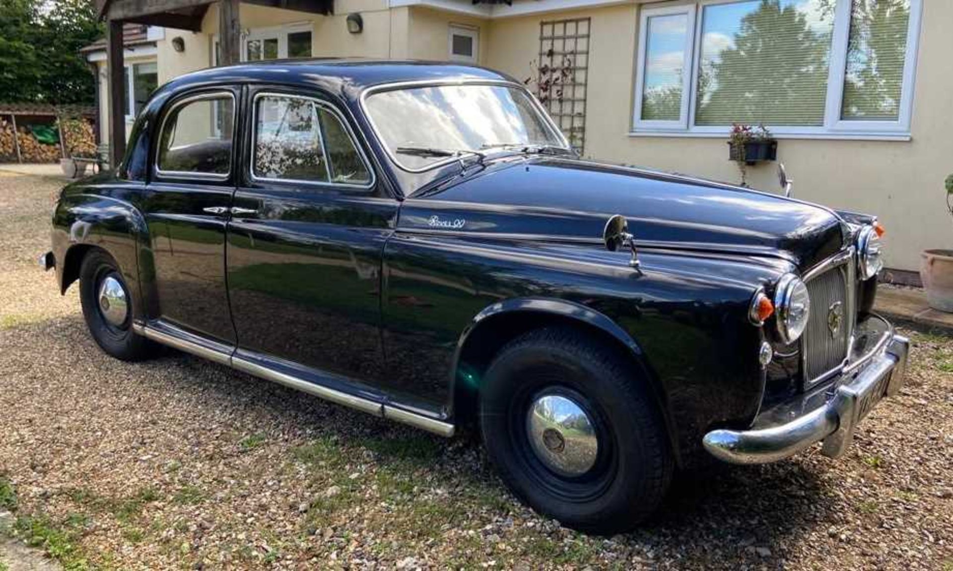 A 1956 Rover 90 four-door saloon in black. Registration No. WYD 541 Odometer 92914 2638cc Chassis - Bild 2 aus 19