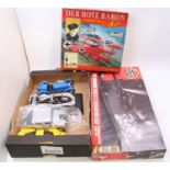 A collection of four loose 1/18 scale diecast vehicles to include a Maisto Audi R8R Le Mans 1999