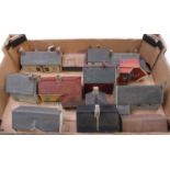 A quantity of 00 gauge Lineside plastic and resin buildings to include Hornby Hobbies Four resin