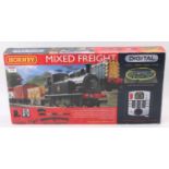 A Hornby Railways R1126 Digital mixed freights goods set housed in the original polystyrene packed