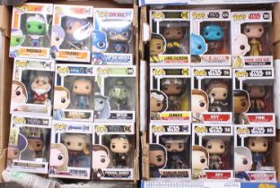 A collection of 18 boxed Funko Pop figures to include Fantastic Beasts and Where to Find Them,