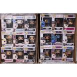 18 various boxed Funko Pop Vinyl action figures to include James Bond 007, Magic the Gathering,
